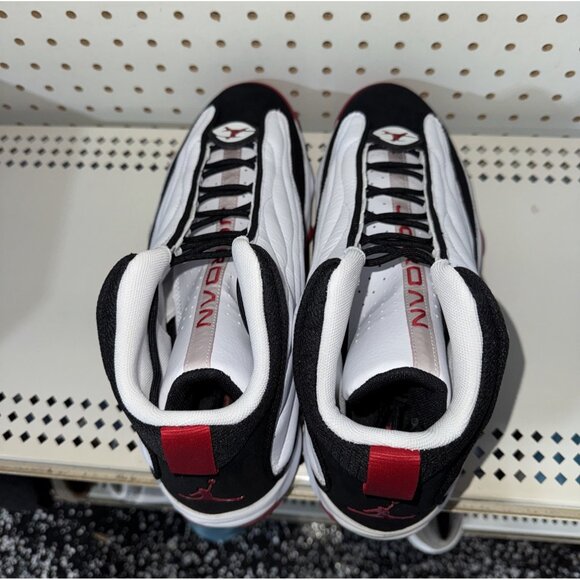 Jordan Pro Strong White Black Gym Red Mens Basketball Shoes Size 11.5 DC8418-116 - Picture 2 of 9